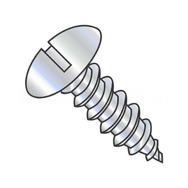 Usa Industrials Self-Drilling Screw, #14-10 x 3/4 in, Zinc Plated Steel Truss Head Slotted Drive BULK-SCRW-16638 - main